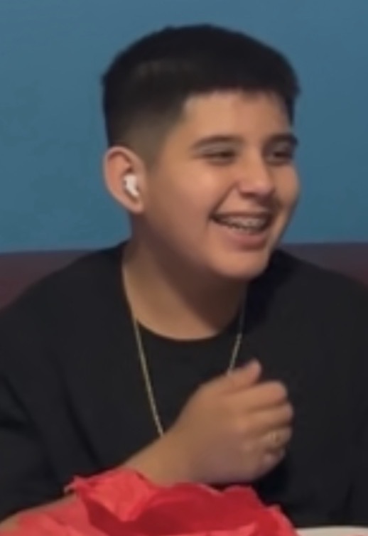 Carlos smiling